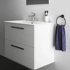 Ideal Standard i.life A 840mm Wall Mounted 2 Drawer Vanity Unit & Basin