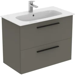 Ideal Standard i.life A 840mm Wall Mounted 2 Drawer Vanity Unit & Basin