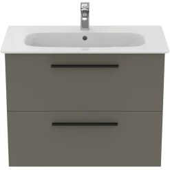 Ideal Standard i.life A 840mm Wall Mounted 2 Drawer Vanity Unit & Basin