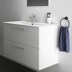 Ideal Standard i.life A 1040mm Wall Mounted 2 Drawer Vanity Unit & Basin