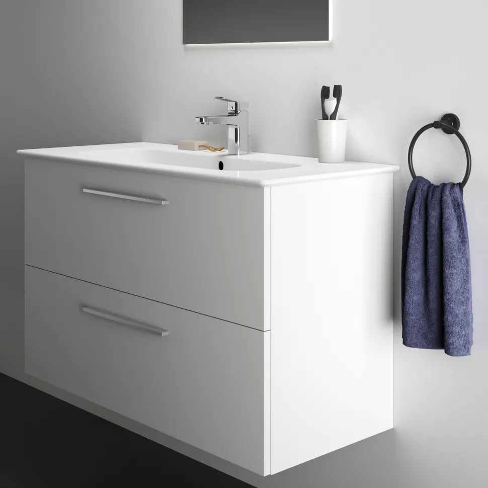 Ideal Standard i.life A 1040mm Wall Mounted 2 Drawer Vanity Unit & Basin