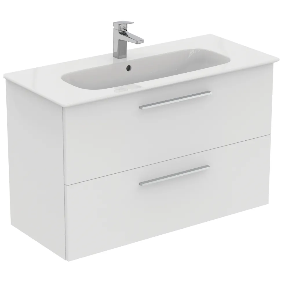 Ideal Standard i.life A 1040mm Wall Mounted 2 Drawer Vanity Unit & Basin
