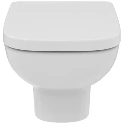 Ideal Standard i.life A Wall Hung Rimless Toilet with Soft Close Seat