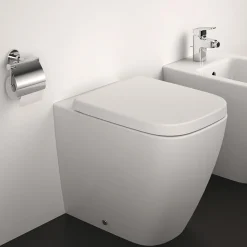 Ideal Standard i.life B Rimless Back to Wall Toilet with Soft Close Seat