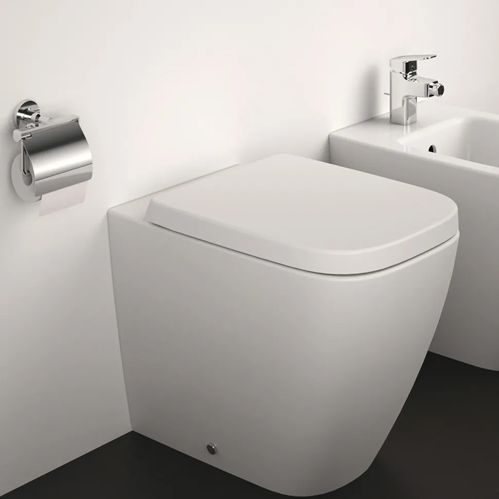 Ideal Standard i.life B Rimless Back to Wall Toilet with Soft Close Seat