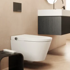 Ideal Standard i.life E Wall Hung Smart Toilet With Soft Close Seat & Remote Control