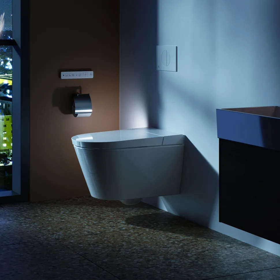 Ideal Standard i.life E Wall Hung Smart Toilet With Soft Close Seat & Remote Control