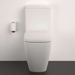 Ideal Standard i.life S Compact Close Coupled Fully Back to Wall Rimless Toilet with Soft Close Seat