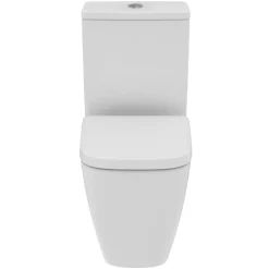 Ideal Standard i.life S Compact Close Coupled Fully Back to Wall Rimless Toilet with Soft Close Seat