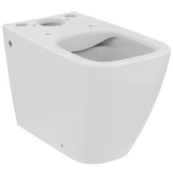 Ideal Standard i.life S Compact Close Coupled Fully Back to Wall Rimless Toilet with Soft Close Seat