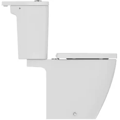 Ideal Standard i.life S Compact Corner Close Coupled Rimless Toilet with Soft Close Seat