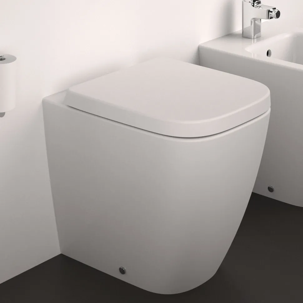 Ideal Standard i.life S Compact Back To Wall Rimless Toilet with Soft Close Seat