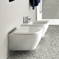 Ideal Standard i.life S Compact Wall Hung Rimless Toilet with Soft Close Seat
