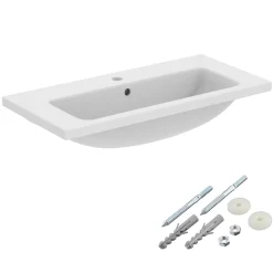 Ideal Standard i.Life S Compact Wall Mounted Basin & Fixing Kit