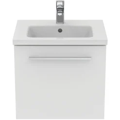 Ideal Standard i.life S 500mm Wall Mounted 1 Drawer Compact Vanity Unit & Basin