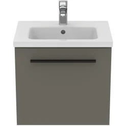 Ideal Standard i.life S 500mm Wall Mounted 1 Drawer Compact Vanity Unit & Basin