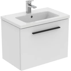 Ideal Standard i.life S 600mm Wall Mounted 1 Drawer Compact Vanity Unit & Basin