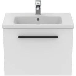 Ideal Standard i.life S 600mm Wall Mounted 1 Drawer Compact Vanity Unit & Basin