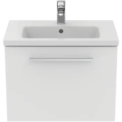 Ideal Standard i.life S 600mm Wall Mounted 1 Drawer Compact Vanity Unit & Basin