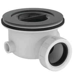 Ideal Standard 90mm Matt White Fast Flow Shower Waste