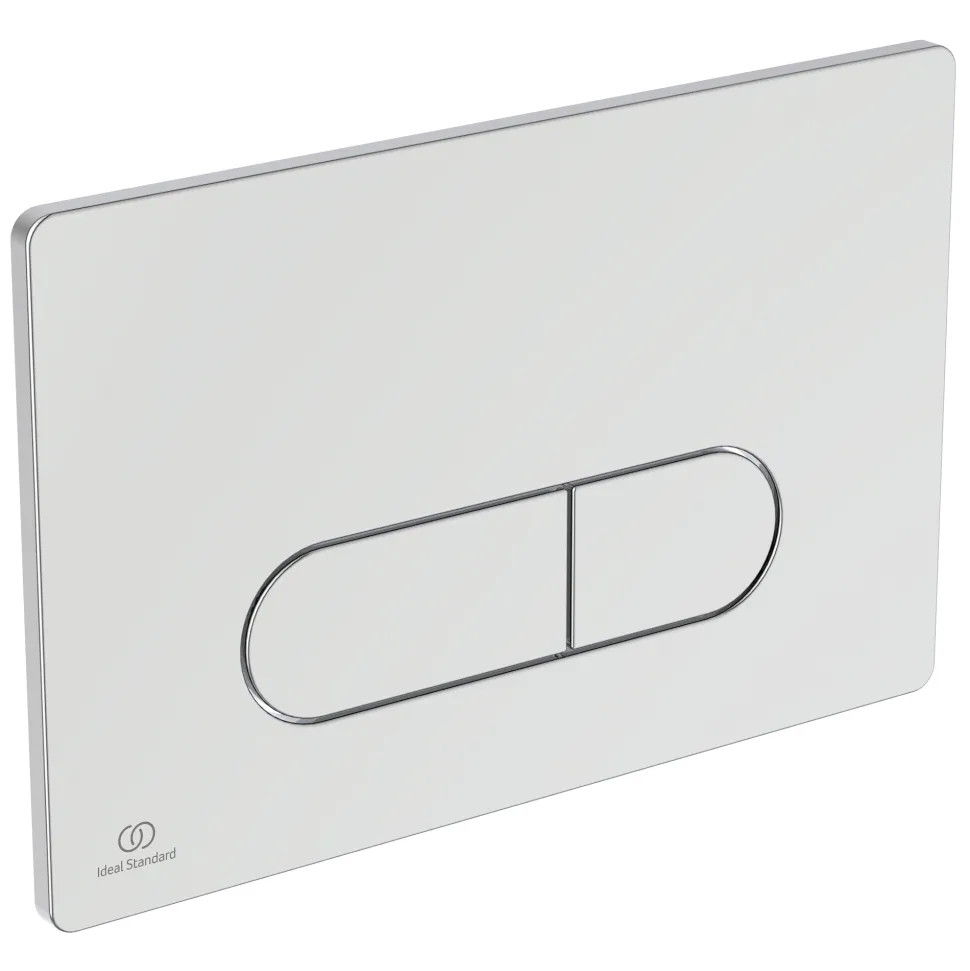 Ideal Standard ProSys WRAS Approved Wall Hung 820mm WC Frame, Concealed Cistern & Chrome Dual Flush Plate