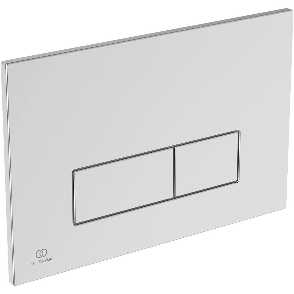 Ideal Standard ProSys WRAS Approved Wall Hung 1150mm WC Frame, Concealed Cistern & Chrome Dual Flush Plate