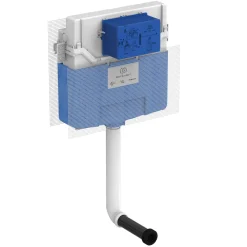 Ideal Standard ProSys WRAS Approved 125mm Depth Concealed Cistern & Chrome Dual Flush Plate