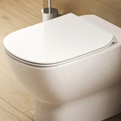 Ideal Standard Tesi Wafer Thin Soft Close Toilet Seat with Quick Release Hinges