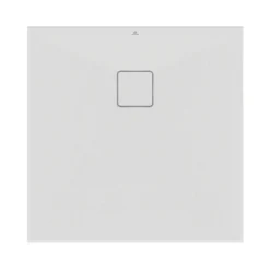 Ideal Standard Ultra Flat Evo Square Anti-Slip Acrylic Shower Tray with Offset Waste - 4 Sizes