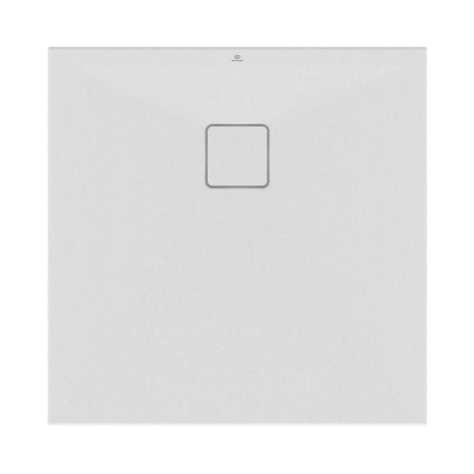 Ideal Standard Ultra Flat Evo Square Anti-Slip Acrylic Shower Tray with Offset Waste - 4 Sizes