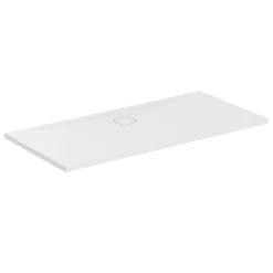 Ideal Standard Ultra Flat Evo Rectangular Anti-Slip Acrylic Shower Tray with Offset Waste - 4 Sizes