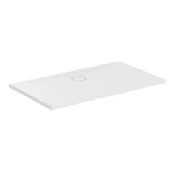 Ideal Standard Ultra Flat Evo Rectangular Anti-Slip Acrylic Shower Tray with Offset Waste - 4 Sizes