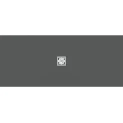 Ideal Standard Ultra Flat S+ Concrete Grey Rectangular Anti-Slip Stone Resin Shower Tray - 7 Sizes