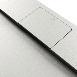 Ideal Standard Ultra Flat S i.life Pure White Square Anti-Slip Stone Resin Shower Tray - 2 Sizes