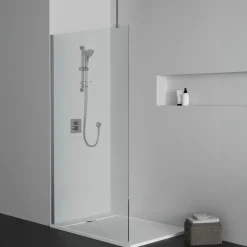 Ideal Standard Ultra Flat S i.life Pure White Rectangular Anti-Slip Stone Resin Shower Tray - 5 Sizes