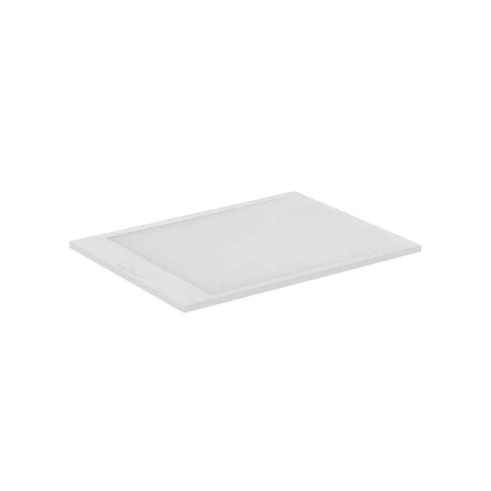 Ideal Standard Ultra Flat S i.life Pure White Rectangular Anti-Slip Stone Resin Shower Tray - 5 Sizes