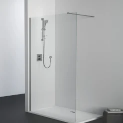 Ideal Standard Ultra Flat S i.life Pure White Rectangular Anti-Slip Stone Resin Shower Tray - 5 Sizes