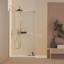 Ideal Standard Ultra Flat S i.life Pure White Rectangular Anti-Slip Stone Resin Shower Tray - 5 Sizes
