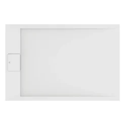 Ideal Standard Ultra Flat S i.life Pure White Rectangular Anti-Slip Stone Resin Shower Tray - 5 Sizes