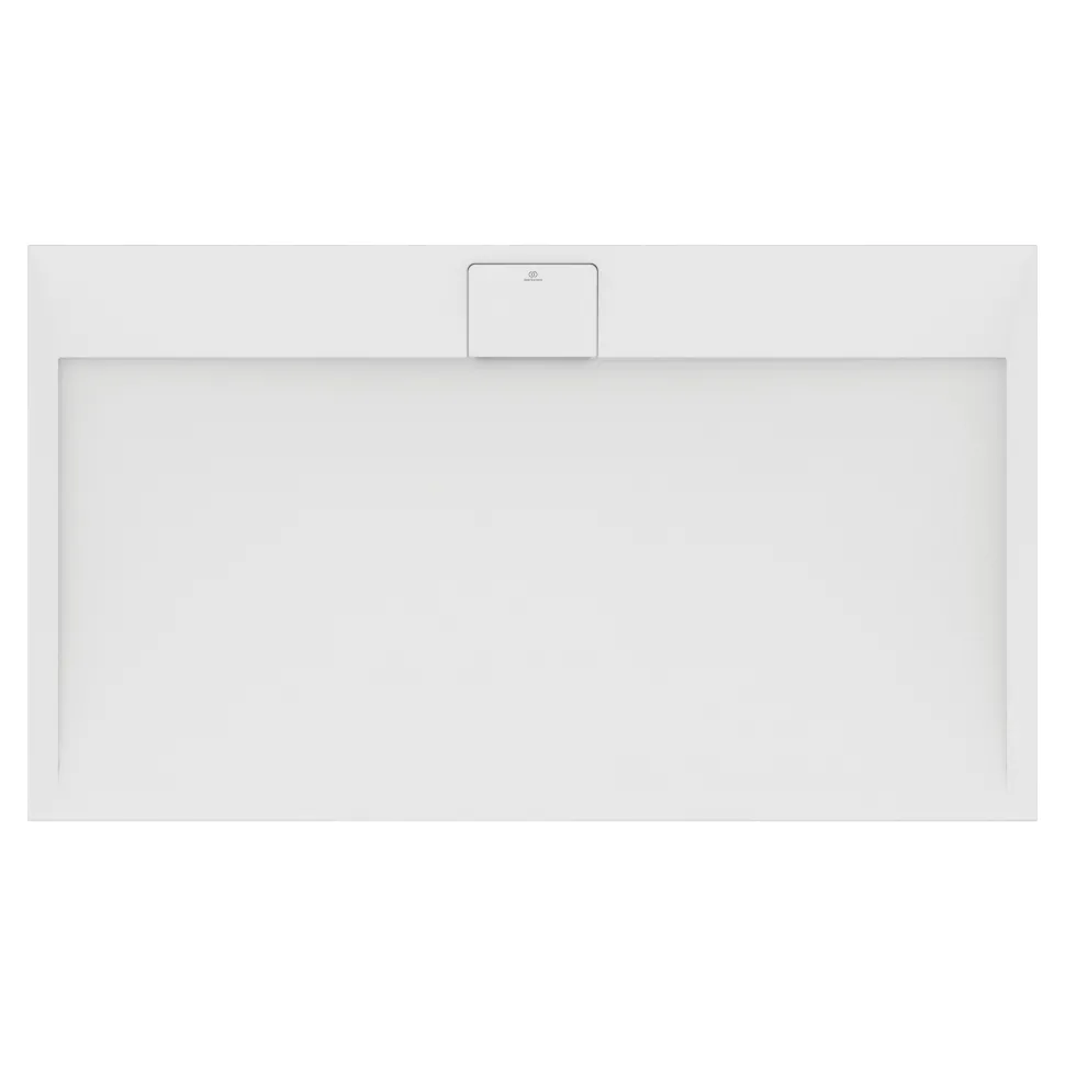 Ideal Standard Ultra Flat S i.life Pure White Rectangular Anti-Slip Stone Resin Shower Tray - 5 Sizes