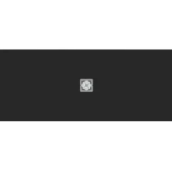 Ideal Standard Ultra Flat S+ Jet Black Rectangular Anti-Slip Stone Resin Shower Tray - 7 Sizes