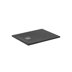 Ideal Standard Ultra Flat S+ Jet Black Rectangular Anti-Slip Stone Resin Shower Tray - 7 Sizes