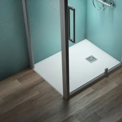 Ideal Standard Ultra Flat S+ Pure White Rectangular Anti-Slip Stone Resin Shower Tray - 7 Sizes