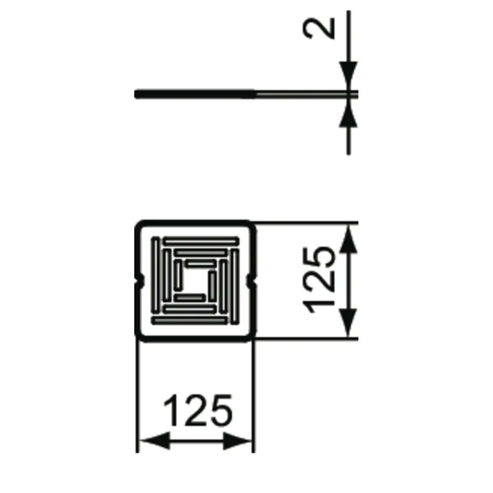 Ideal Standard Ultra Flat S + Shower Waste Cover