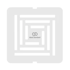 Ideal Standard Ultra Flat S + Shower Waste Cover