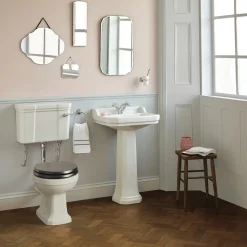 Ideal Standard Waverley 560mm Basin & Full Pedestal
