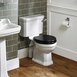 Ideal Standard Waverly Black Toilet Seat