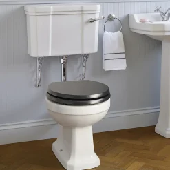 Ideal Standard Waverly Black Toilet Seat