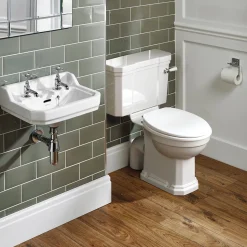 Ideal Standard Waverly Close Coupled Toilet (Excluding Seat)