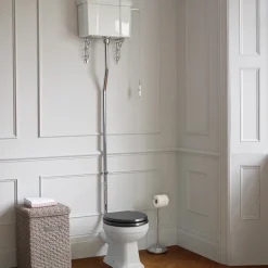 Ideal Standard Waverly High Level Toilet (Excluding Seat)